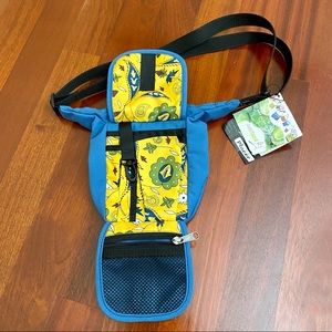 NWT OVERLAND EQUIPMENT Blue Placer Adjustable Canvas Travel Crossbody Bag